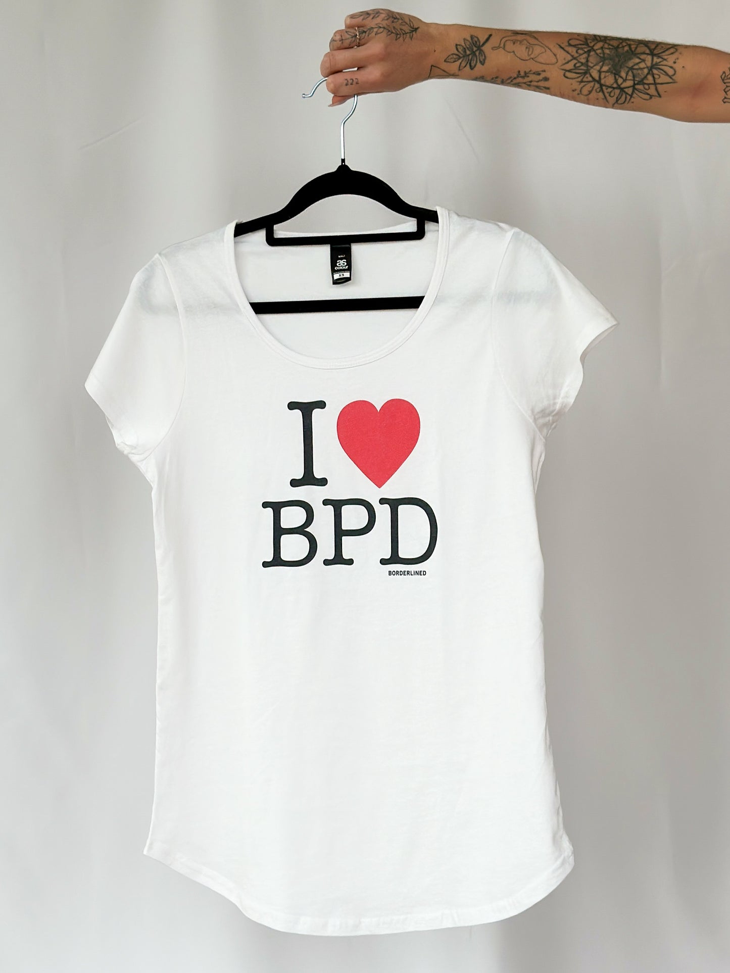 I ❤️ BPD Tight Fit T-Shirt