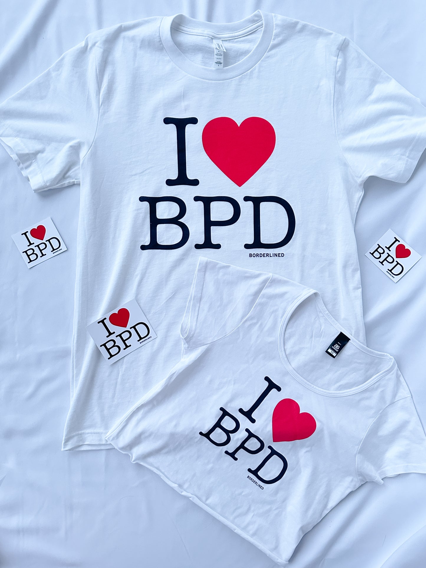 I ❤️ BPD Tight Fit T-Shirt