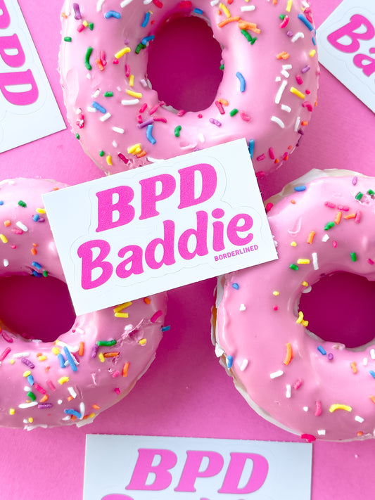 BPD Baddie Sticker
