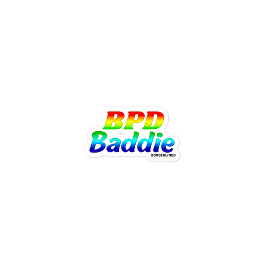 BPD Baddie Sticker LGBTQIA+ EDITION